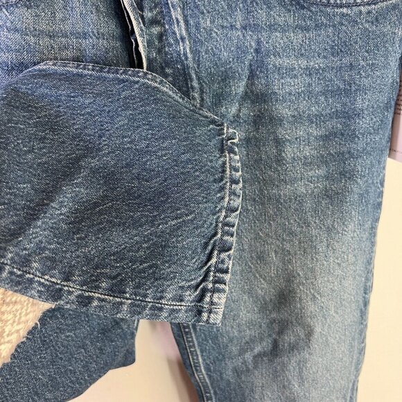 Boyish THE CASEY Womens Rigid Denim High Rise Straight Sz 26 in CITY LIGHTS - Picture 6 of 12